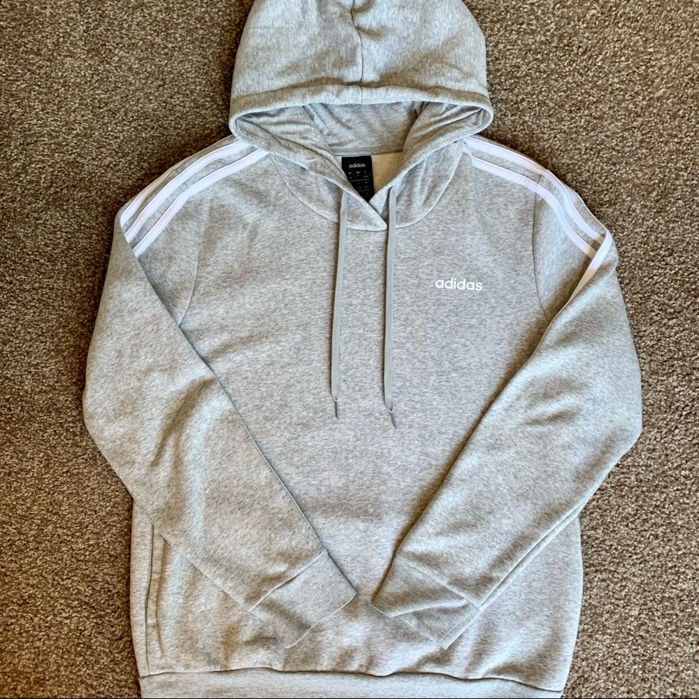 adidas Women’s Essential 3-Stripes Fleece Hoodie